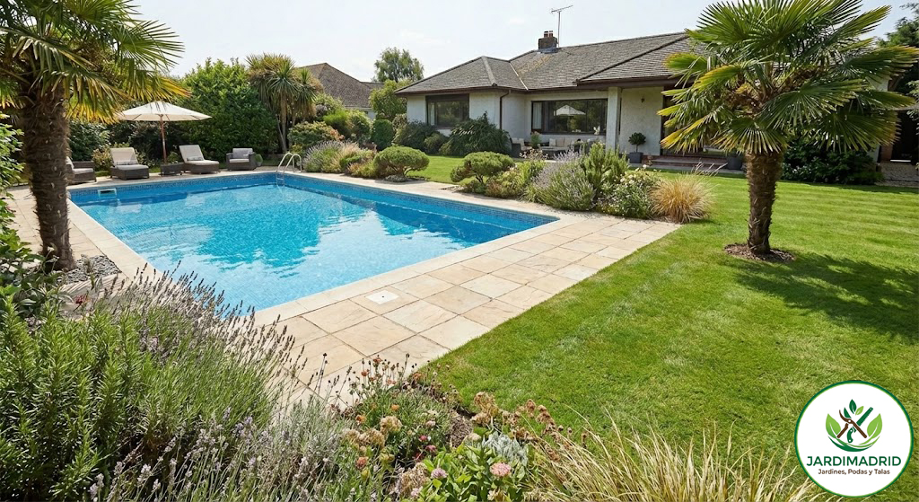 Terminado del jardin